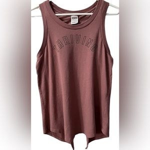 Victoria’s Secret Pink Thriving Open Back Tank